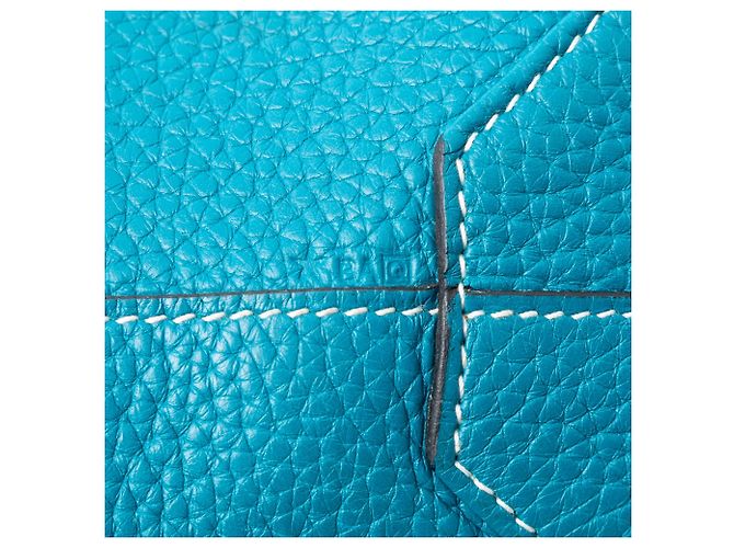 Hermès Clemence Double Sens 36 Blau - Ansicht 6