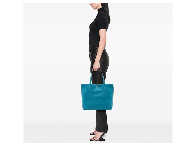 Hermès Clemence Double Sens 36 Blau - Ansicht 7