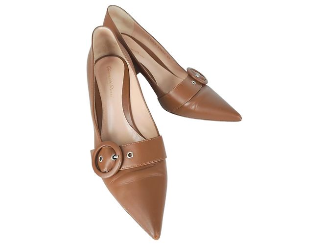 Pumps Venezia 65 Marroni Gianvito Rossi Marrone - vista 2