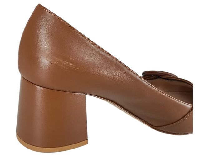 Pumps Venezia 65 Marroni Gianvito Rossi Marrone - vista 9