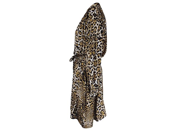 Abito Leopardato a Maniche Lunghe Zadig & Voltaire Marrone - vista 3
