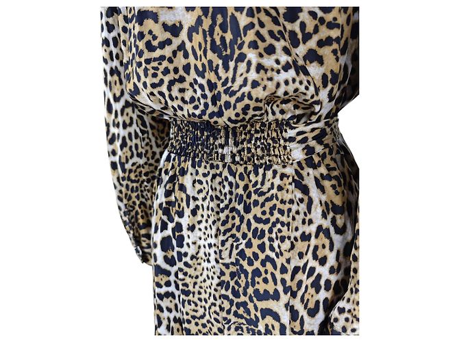Abito Leopardato a Maniche Lunghe Zadig & Voltaire Marrone - vista 8