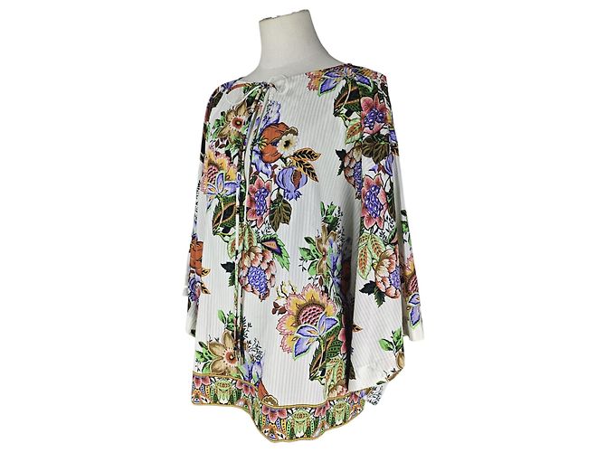 Top floral boho Etro Blanco - vista 2