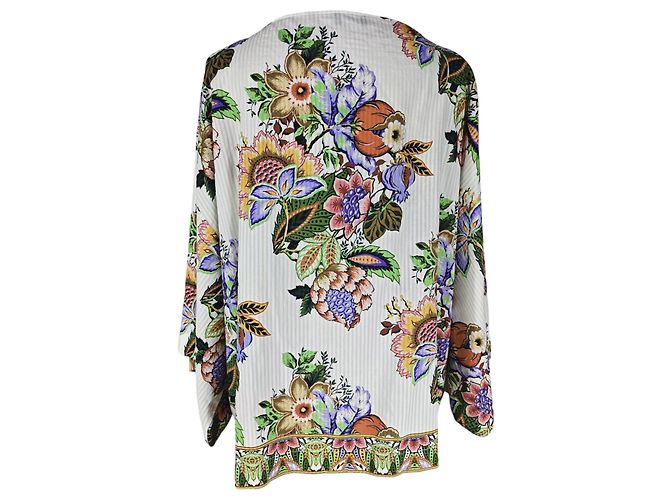 Top floral boho Etro Blanco - vista 4