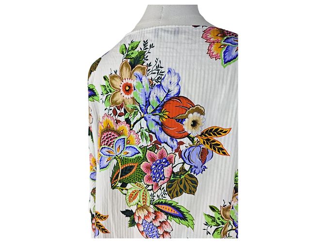 Top floral boho Etro Blanco - vista 5