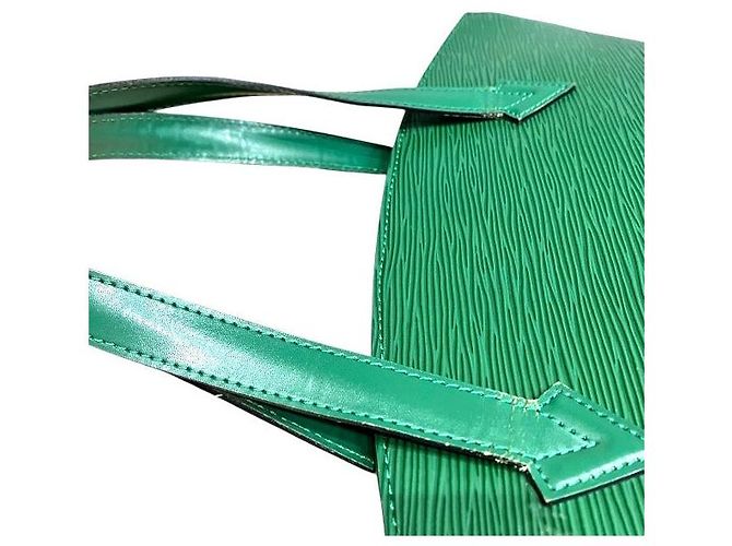 Louis Vuitton Saint Jacques Epi Tote Bag Grün - Ansicht 6