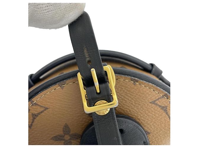 Borsa a Spalla Boite Chapeau Mini Monogram Louis Vuitton Marrone - vista 6