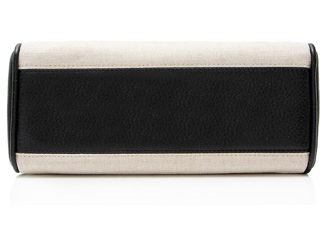 Borsa da bowling Le Turismo Small in lino Jacquemus Marrone Beige - vista 4