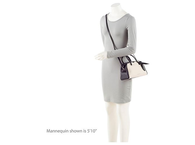 Borsa da bowling Le Turismo Small in lino Jacquemus Marrone Beige - vista 5