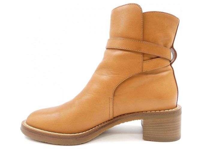 Céline CELINE Lederstiefel Braun Bronze - Ansicht 2