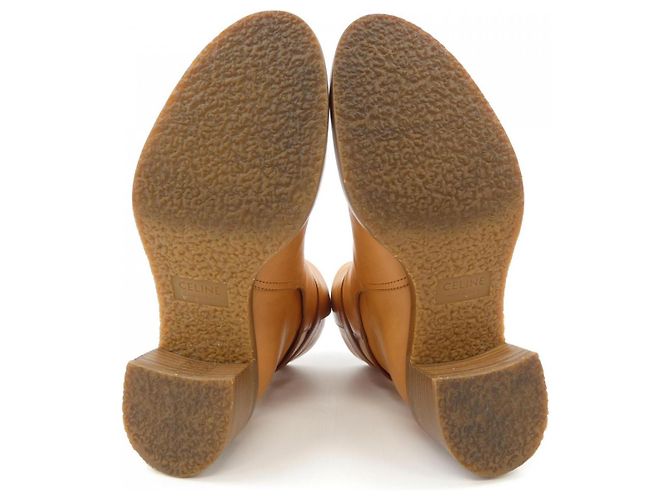 Céline CELINE Lederstiefel Braun Bronze - Ansicht 4