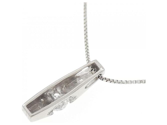 Autre Marque Collana di diamanti PT900 PT850 Argento - vista 4