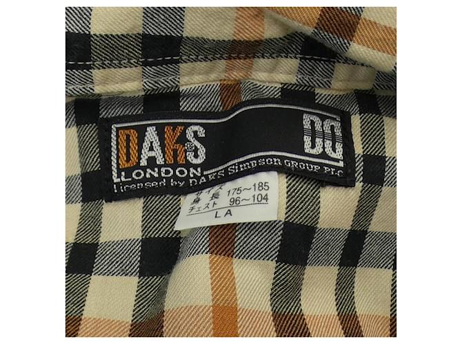 Autre Marque Camisa de algodón DAKS Beige - vista 3
