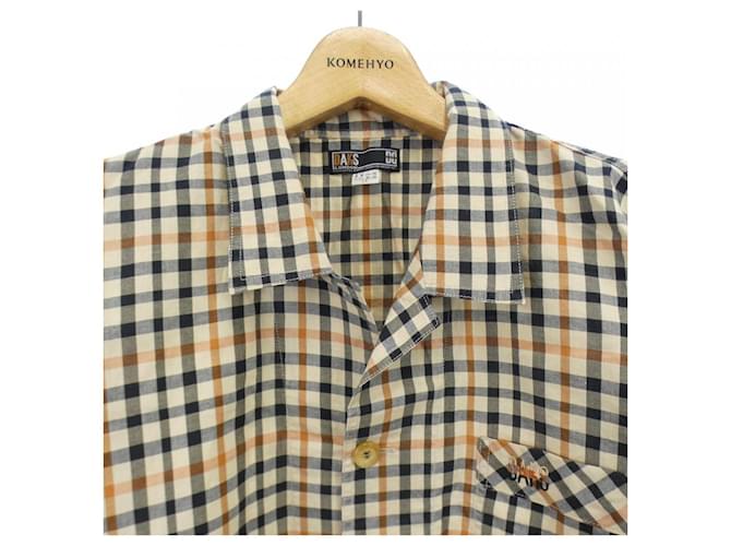Autre Marque Camisa de algodón DAKS Beige - vista 4