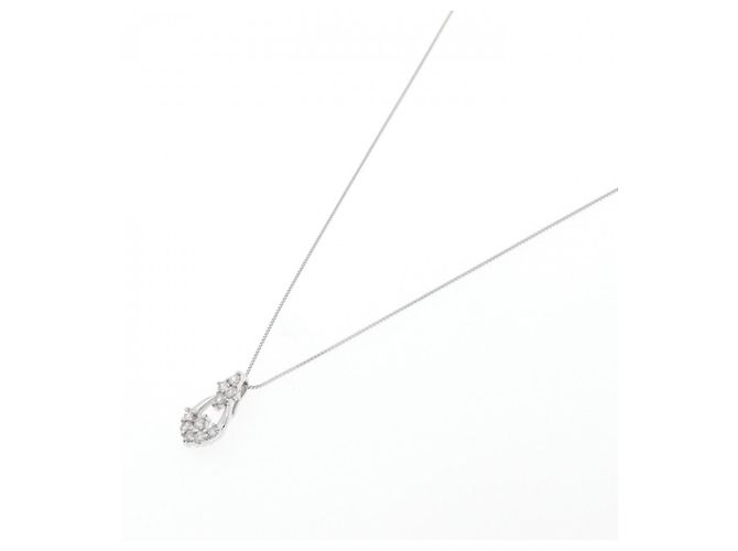 Autre Marque Collana in diamante in oro bianco Au750 Argento - vista 2