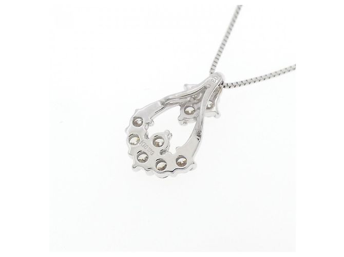 Autre Marque Collana in diamante in oro bianco Au750 Argento - vista 4