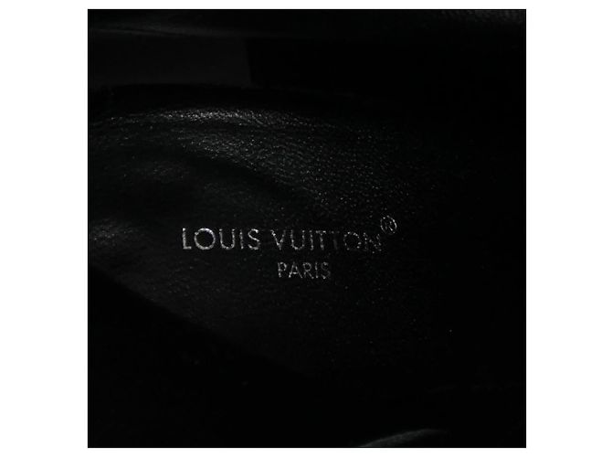 Botas de Suede Donna Line de Louis Vuitton Negro - vista 6