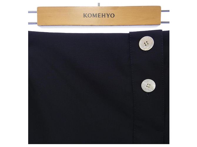 Hermès Gonna Hermes Blu Blu navy - vista 5