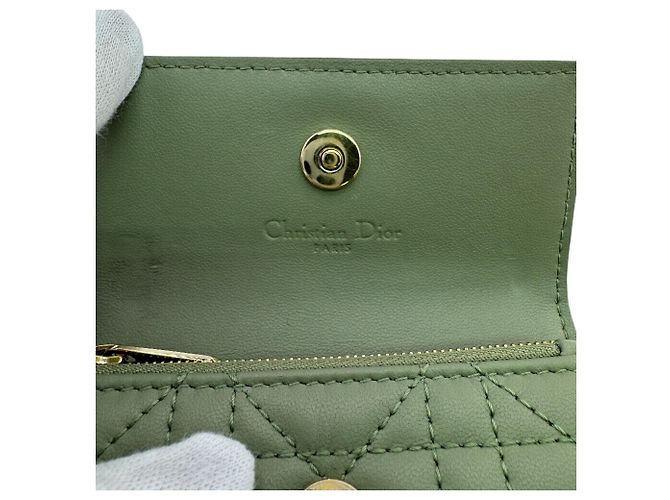 Cartera Dior Glycine Christian Dior Verde - vista 10