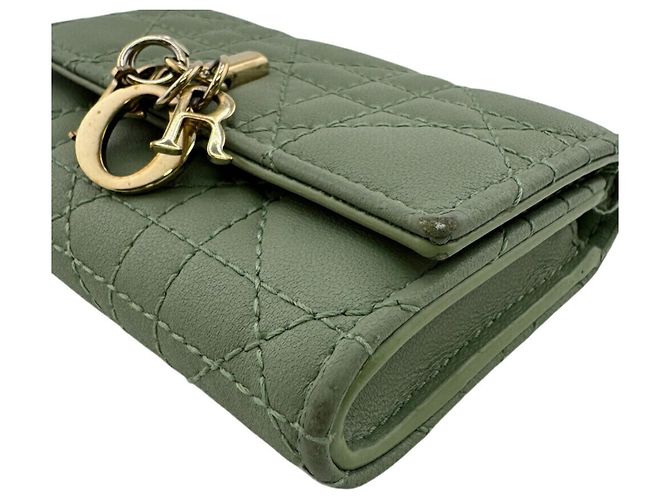 Cartera Dior Glycine Christian Dior Verde - vista 4