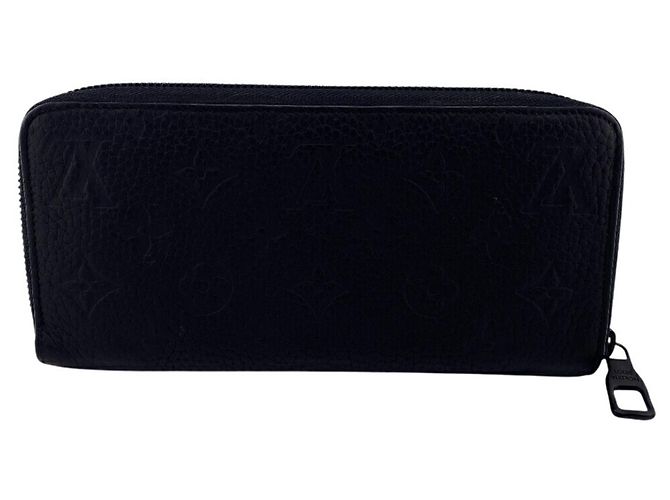 Zippy Portafoglio Lungo Nero Louis Vuitton - vista 2
