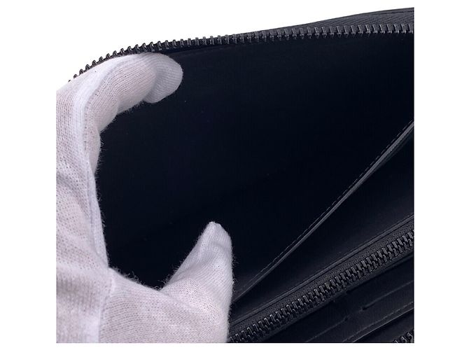 Zippy Portafoglio Lungo Nero Louis Vuitton - vista 6