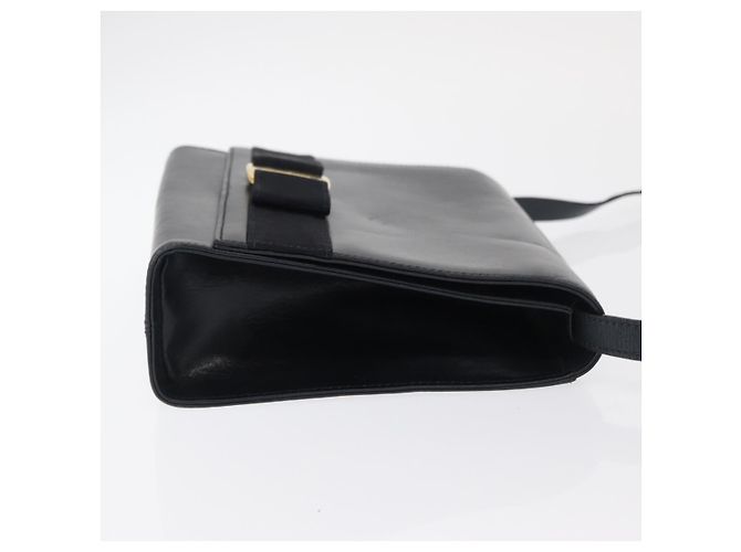 Borsa a Spalla Vala in Pelle Salvatore Ferragamo Blu navy - vista 3