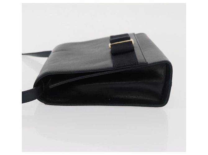 Borsa a Spalla Vala in Pelle Salvatore Ferragamo Blu navy - vista 4