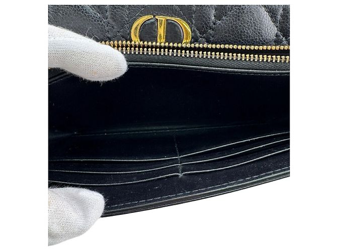 Cartera Larga Dior Lady Cannage Christian Dior Negro - vista 12