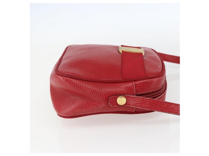 Bolso de hombro Vara Bow de cuero de Salvatore Ferragamo Roja - vista 3