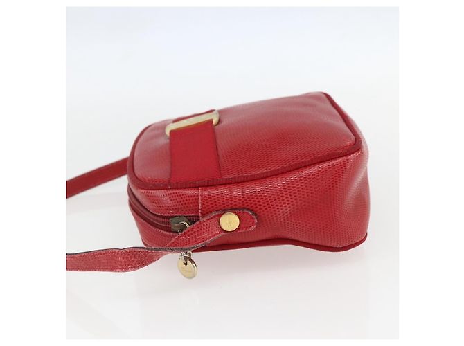 Bolso de hombro Vara Bow de cuero de Salvatore Ferragamo Roja - vista 4