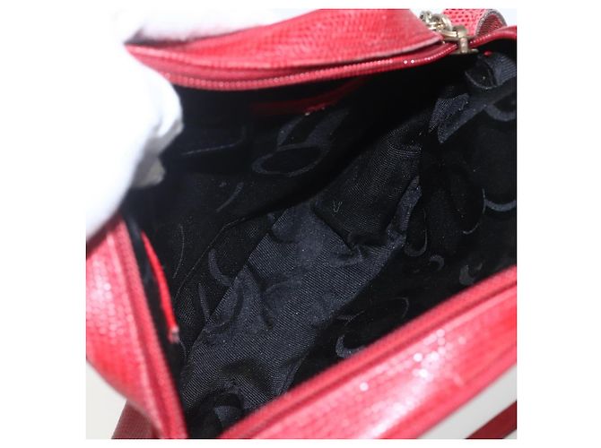 Bolso de hombro Vara Bow de cuero de Salvatore Ferragamo Roja - vista 5