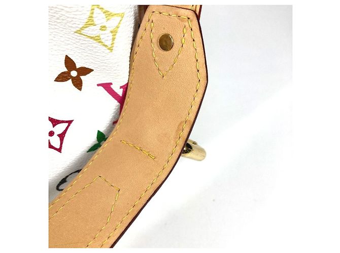 Noe Louis Vuitton Monogram Multicolore Petit Noé Shoulder Bag White - view 12