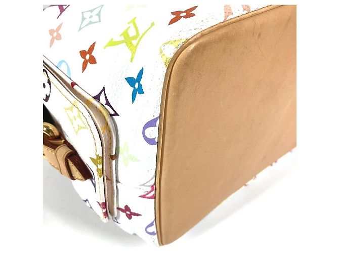 Noe Louis Vuitton Monogram Multicolore Petit Noé Shoulder Bag White - view 4