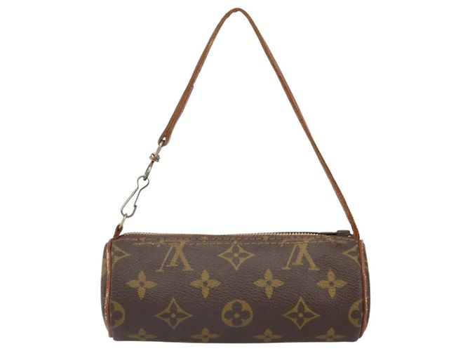 Pochette Papillon Mini in Tela Monogram Louis Vuitton Marrone - vista 2