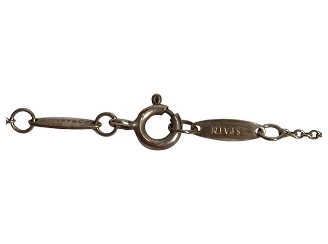 Elsa Peretti Tiffany By the Yard Diamantkette von Tiffany & Co. Silber - Ansicht 3