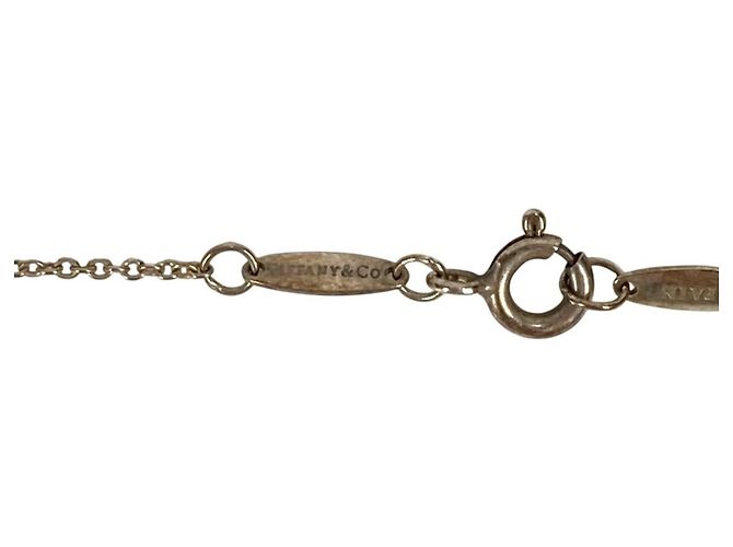 Elsa Peretti Tiffany By the Yard Diamantkette von Tiffany & Co. Silber - Ansicht 4
