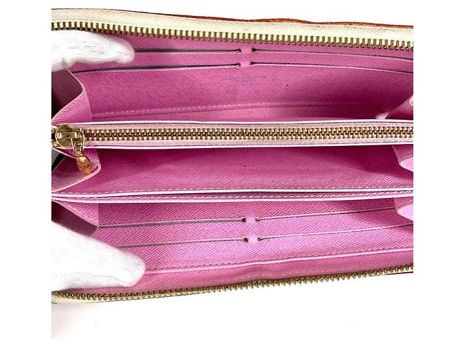 Portafoglio Zippy Monogram Multicolore Louis Vuitton Rosa Bianco - vista 10