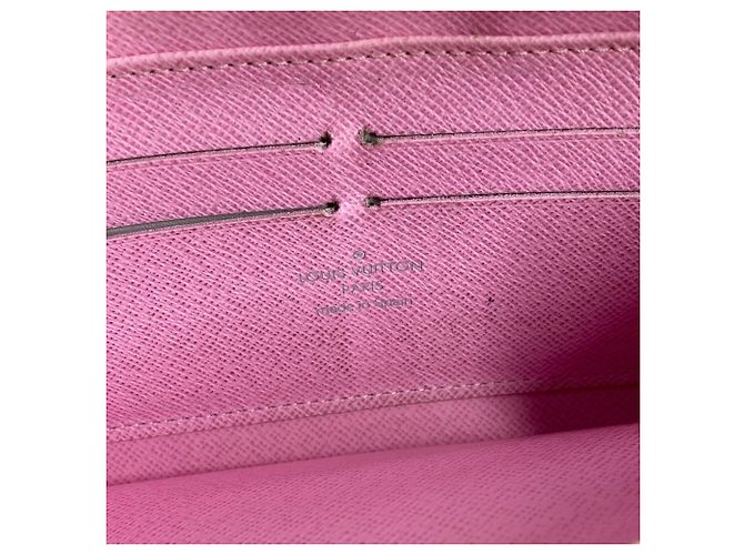 Portafoglio Zippy Monogram Multicolore Louis Vuitton Rosa Bianco - vista 11