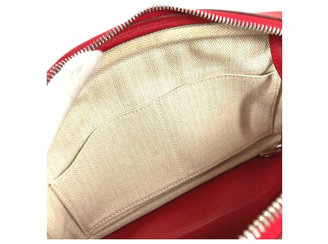 Hermès Borsa a Spalla Crossbody Pochette Hermes Vingt Quatre PM Rosso - vista 14