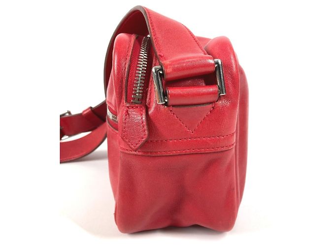 Hermès Borsa a Spalla Crossbody Pochette Hermes Vingt Quatre PM Rosso - vista 3