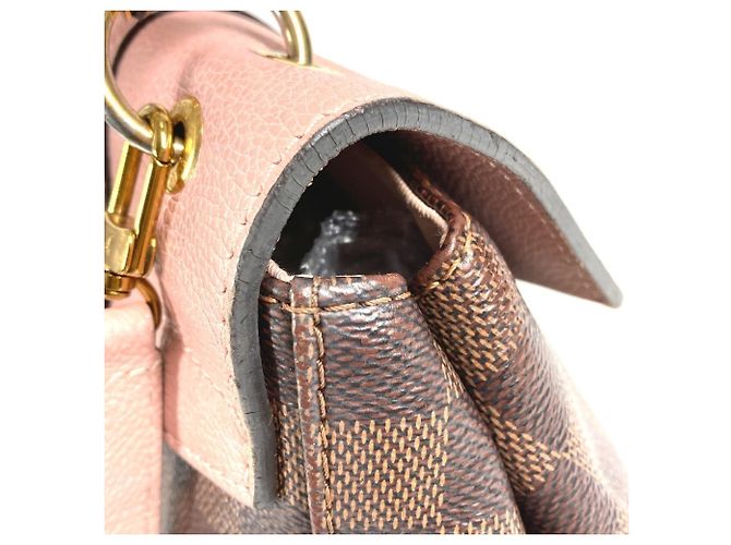Borsa Damier Crampton Louis Vuitton Marrone Rosa - vue 10
