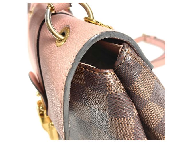 Borsa Damier Crampton Louis Vuitton Marrone Rosa - vue 11