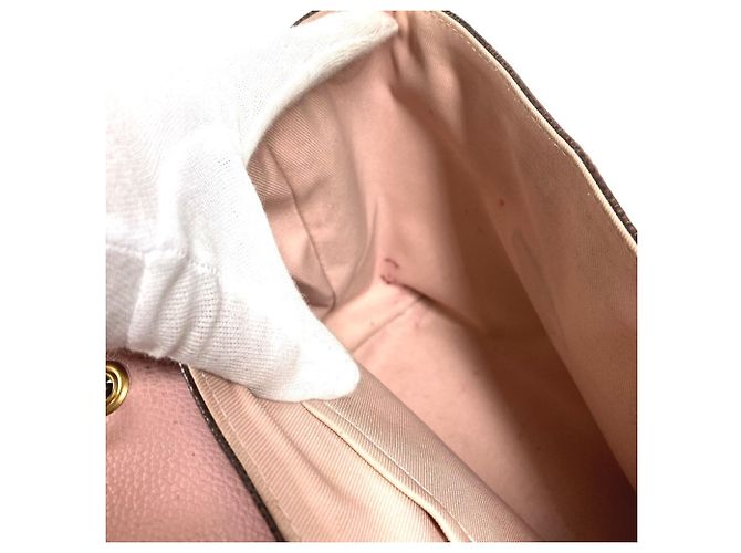 Borsa Damier Crampton Louis Vuitton Marrone Rosa - vue 15