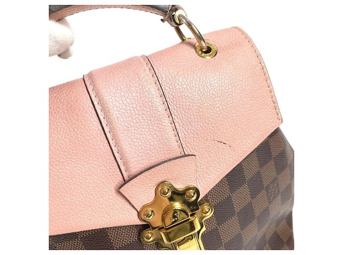 Borsa Damier Crampton Louis Vuitton Marrone Rosa - vue 9