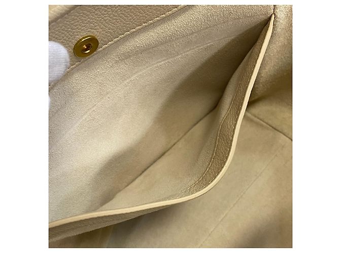 Céline Borsa Tote pieghevole piccola Celine a mano e spalla Beige Bianco sporco - vista 12
