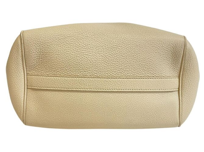 Céline Borsa Tote pieghevole piccola Celine a mano e spalla Beige Bianco sporco - vista 3