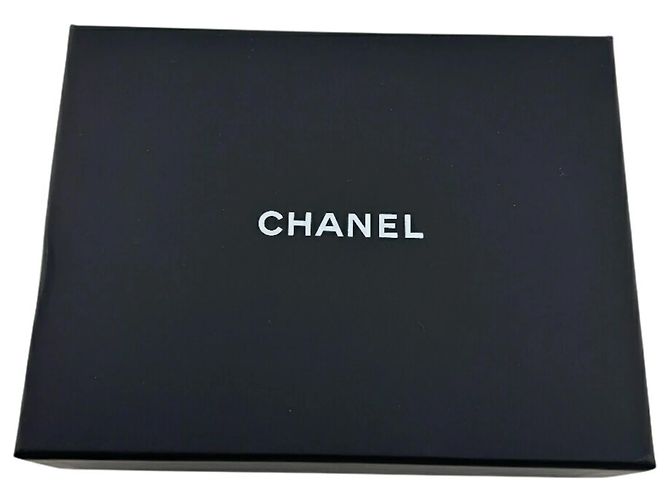 Monedero redondo de cuero negro Chanel - vista 9