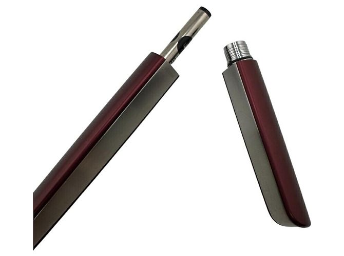 Penna a sfera Nautila Rouge di Hermès Rosso - vista 6