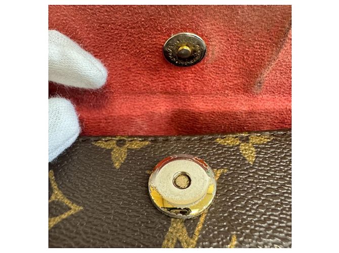 Pochette Recital M51900 di Louis Vuitton Marrone - vista 11